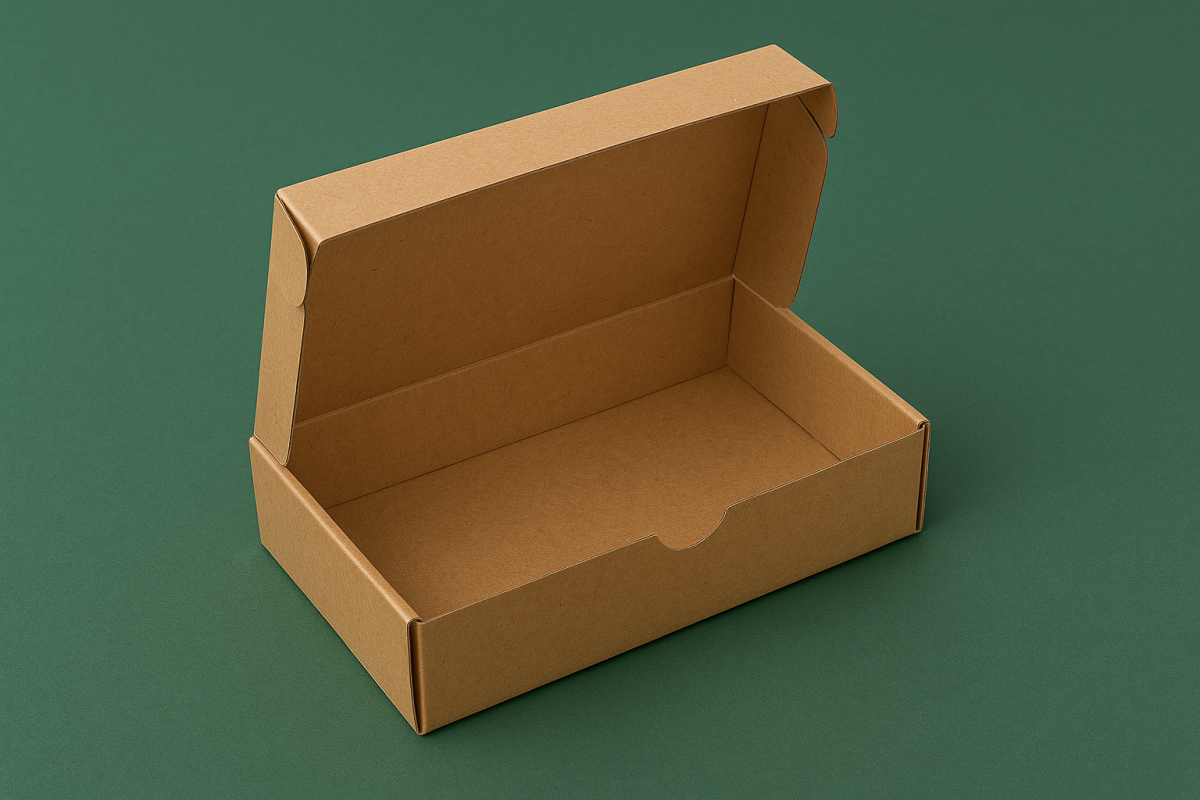 Buçuk Pide Kutusu 14x23,5x5 cm - Görsel 2